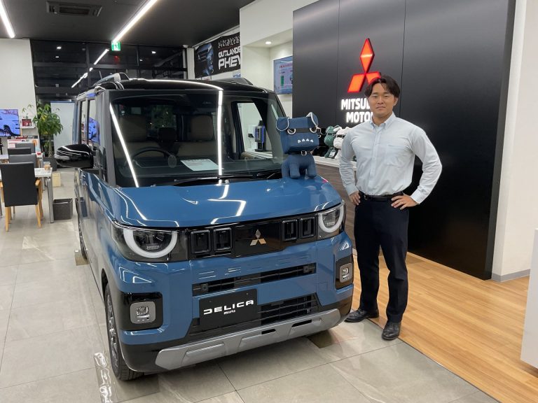 新型デリカミニ展示中！！