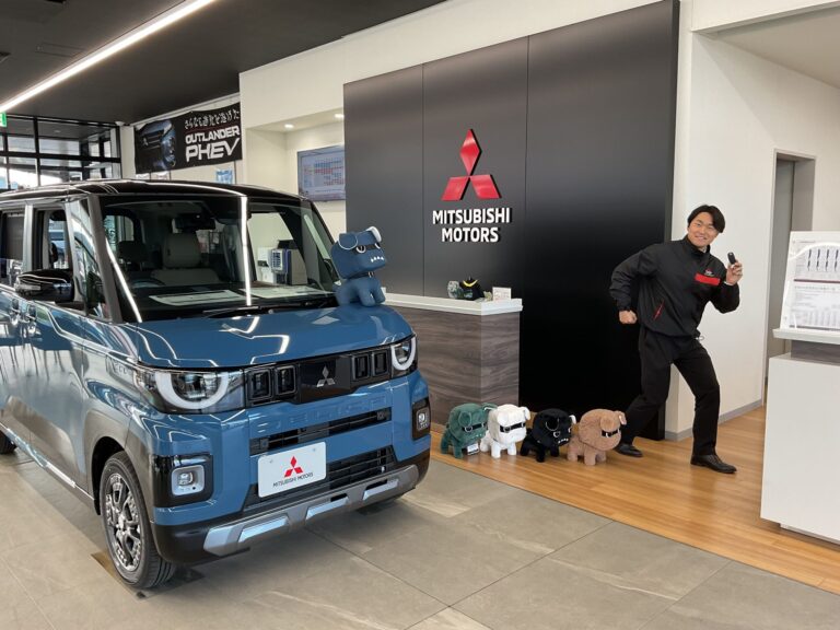 デリカミニ展示中！